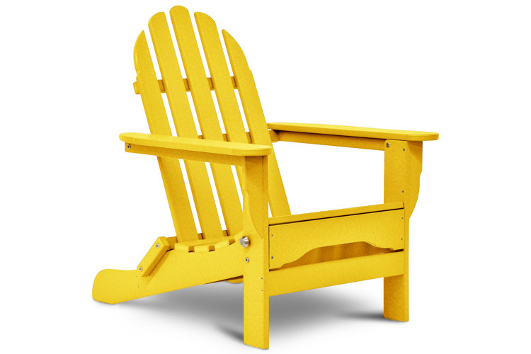 Adams yellow adirondack discount chair